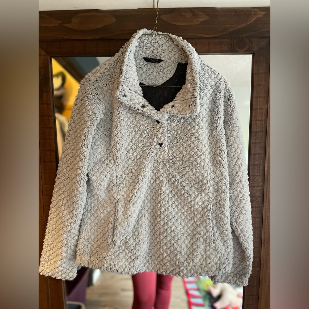 Quarter zip sweater